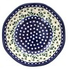 Blue Rose Polish Pottery 273 Ceramika Artystyczna Large Scallop Bowl - image 2 of 3