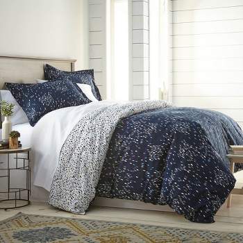 Dawn 2 Piece Duvet Cover Set Hotel Collection Two Tone Banded Print Zipper  Closure Blue Twin, Twin - Kroger