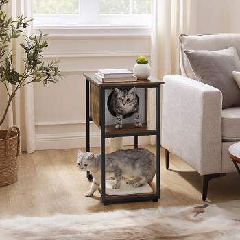 Feandrea 33.1″ H Cat Tree With Sisal-covered Scratching Posts And