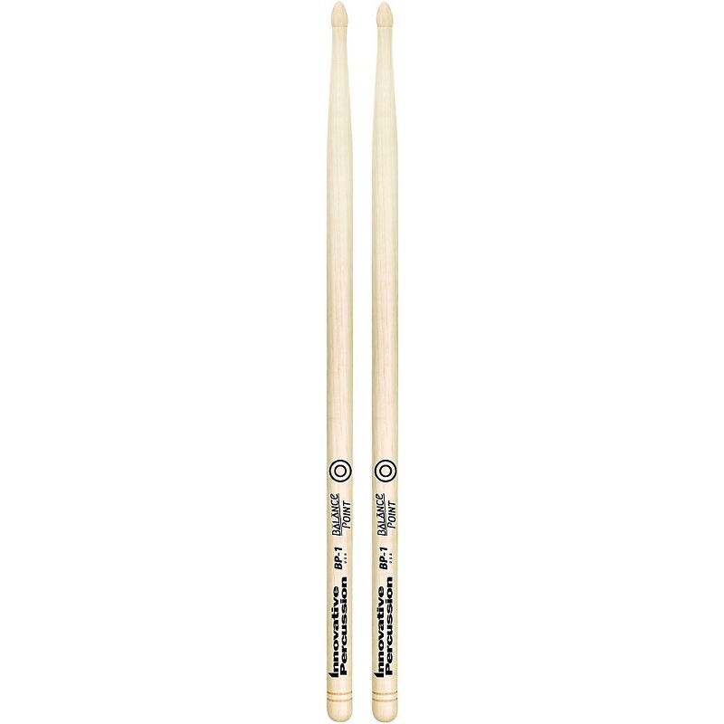 Innovative Percussion Jim Riley Hickory Balance Point Drumsticks, 1 of 2