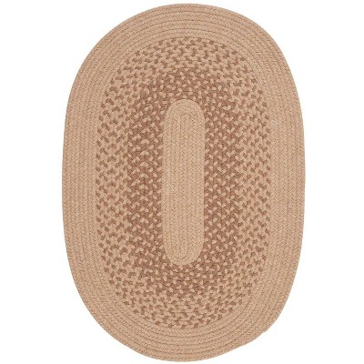 Colonial Mills Jackson - Oatmeal 3 Ft x5 Ft Oval Rug Indoor 75% Polypropylene/25% Wool