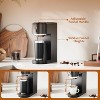ZAFRO Single Serve Coffee Maker, Two Holders for Capsule & Ground, Adjustable Funnel Height, Brew 6oz to 14oz, One-Touch Switch - 4 of 4