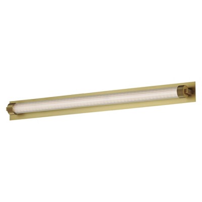 ET2 Lighting Doric 1 - Light Wall Light in  Natural Aged Brass
