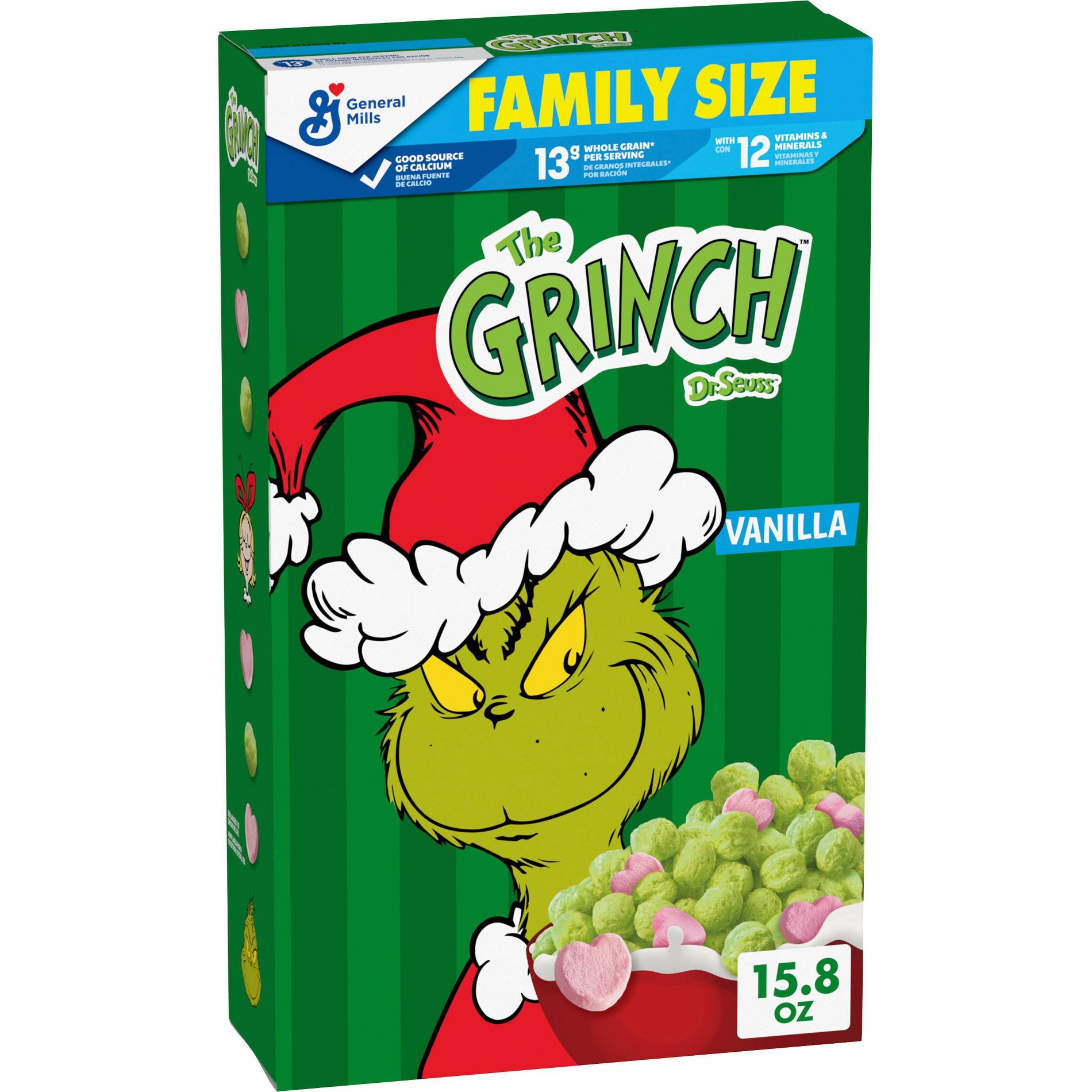General Mills Grinch Family Size Breakfast Cereal - 15.8oz