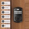 ZACHVO Fingerprint Door Lock Keyless Deadbolt, Electric Door Locks with Keypads and Emergency Charging Port, Oil Rubbed Bronze - 2 of 4