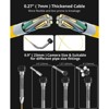 Sewer Inspection Camera, 165 Ft Plumber's Snake Camera with 9 Inch Hd LCD, Dvr and Adjustable LEDs, Snake with Markings - 3 of 4