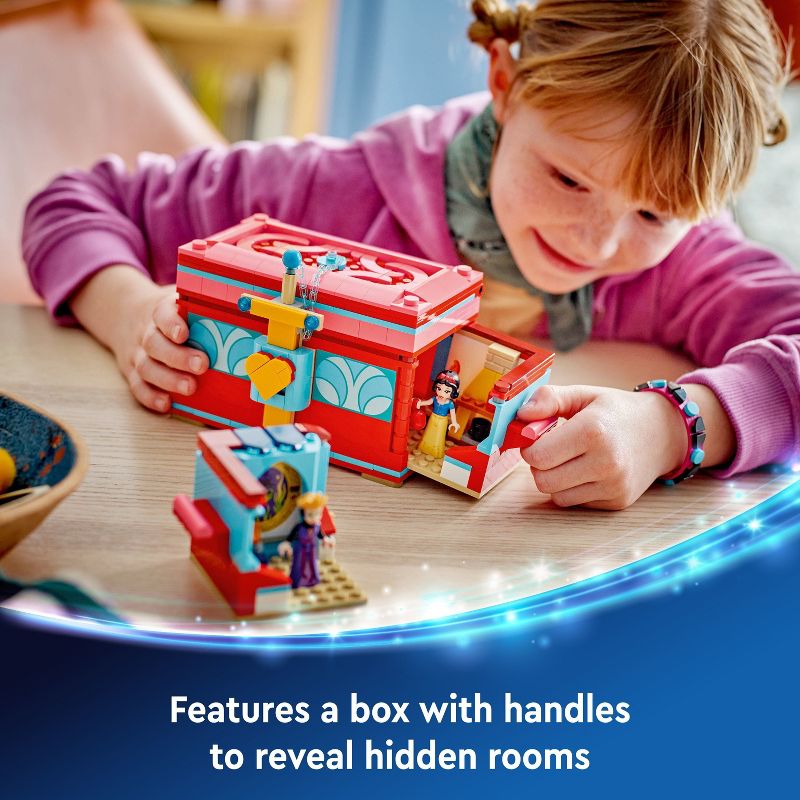 LEGO Disney Snow White&#39;s Jewelry Box Building Toy with Disney Bracelet 43276, 4 of 8