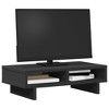 Aghana Digitals Black Engineered Wood Monitor Stand with 2 Storage Compartments, 19.7x10.6x5.9", - 3 of 4
