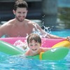 Pool Central 2pc Inflatable Dinosaur Twisty Tube Swimming Pool Toys 63" - Pink/Green - 2 of 3