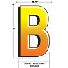Beistle Plastic  B  Yard Sign, 18", (1/Pkg) Multicolored - 2 of 2