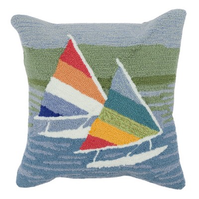 Liora Manne Frontporch Coastal Indoor/Outdoor Pillow..