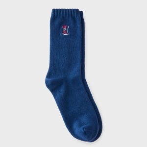 Women's Embroidered Super Soft Crew Socks - Wondershop™ 4-10 - 1 of 3
