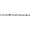 Black Bow Jewelry 3.25mm, Sterling Silver, Solid Box Chain Necklace - 3 of 4