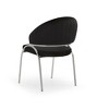 LOVMOR Modern Living Dining Room Accent Chairs w/Metal & Gold Legs,Set of 2 - 2 of 4