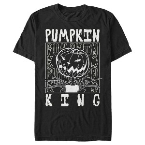 Men's The Nightmare Before Christmas Halloween Pumpkin King T-Shirt - 1 of 4