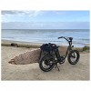 Moved By Bikes Moped & E-Bike Rack Surfboard Carrier Bolt-on Boards up to 12ft Black - image 4 of 4