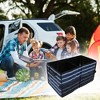 Unique Bargains Universal Car Trunk Organizer Multi Compartments Car Storage Organizer Foldable Blue - 3 of 4