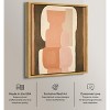 Art Remedy Abstract Pottery Brown Earthy Abstract Wall Art Framed - 3 of 4