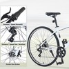 YONWAY Road Bike - Lightweight Aluminum Frame 700C Wheel, 7-Speed System, Flat Handlebar, Disc Brakes for Commuting and Rides for Men, Women, Juniors - 4 of 4