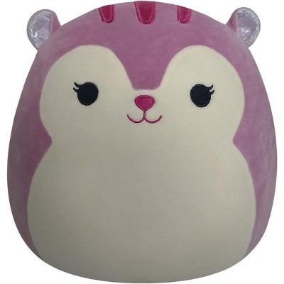 Squishmallows 12-Inch Plum Squirrel with Tie-Dye Tail Plush- Add Allina to Your Squad, Ultrasoft Stuffed Animal Medium-Sized, Official Kelly Toy Plush