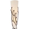 Franklin Iron Works Folia Industrial Rustic 66" Tall Floor Lamp Smart Socket Oil Rubbed Bronze Vine Cone Shade for Living Room - 3 of 4