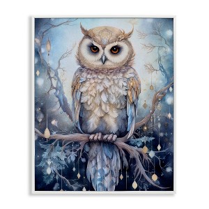 Stupell Industries Owl on Twinkling Branch, 16" x 20" - 1 of 4