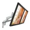 Mount-It! Dual Full Motion Monitor Wall Mount, Compatible with VESA 75 and 100, Fits Computer Screens 19, 20, 21, 24, 27, 30 Inches, Silver - 2 of 4