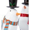 Evergreen Holiday Dove Metal Garden Statues, Set of 2-Indoor/Outdoor Christmas Decorations - 3 of 4