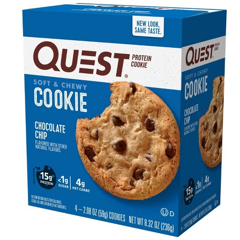 Quest Nutrition Chocolate Chip Protein Cookie High Protein High Low Sugar 
