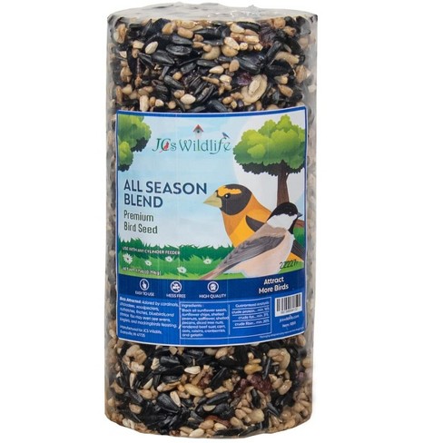 JCS Wildlife All Season Blend Premium Bird Seed Small Cylinder, 1.75 lb - image 1 of 3