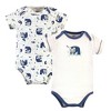 Touched by Nature Baby Boy Organic Cotton Layette Set and Giftset, Woodland, 0-6 Months - 2 of 4