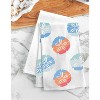 C&F Home Sand Dollar Crazy Embroidered Cotton Flour Sack Kitchen Towel - 3 of 4