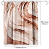 Americanflat 71x74 Shower Curtain - Abstract Shower Curtain Gulf by PI Creative Art - 2 of 4