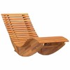 vidaXL Rocking Sun Loungers 2 pcs Solid Acacia Wood - 4 of 4