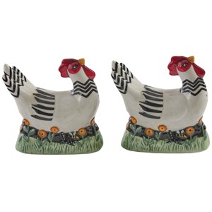 Park Designs My Little White Hen Salt And Pepper Set - 1 of 4