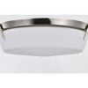 Nuvo Lighting Rowen 4 - Light Flush Mount in  Brushed Nickel - 4 of 4