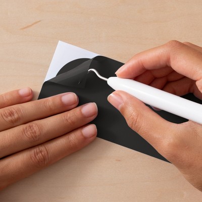 Cricut Premium Vinyl Textured Metallic Sampler Permanent Dark Metals