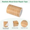 Unique Bargains Self Adhesive Realistic Wood Grain Durable Multi Use Masking Tape 1 Pc - 2 of 4