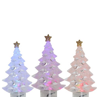 J. Hofert Co 4ct LED Christmas Tree Holiday Lights Multi-Color - 3.25' Green Wire