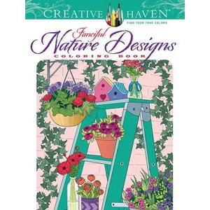 Creative Haven Fanciful Nature Designs Coloring Book - (Adult Coloring Books: Nature) by  Jessica Mazurkiewicz (Paperback) - 1 of 1