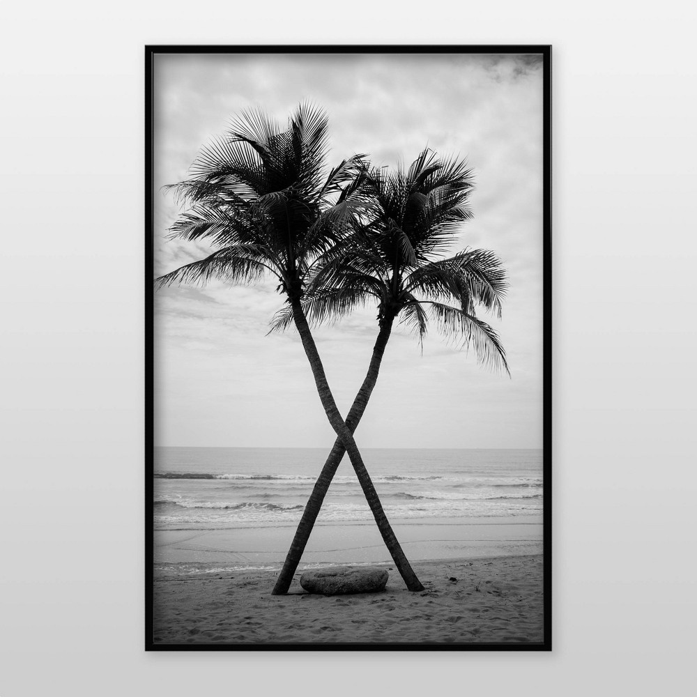 Photos - Photo Frame / Album 24" x 36" Tube Profile Poster Frame Black - Room Essentials™