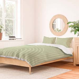 Colour Poems Arch Symmetry Duvet Set - Deny Designs - 1 of 4