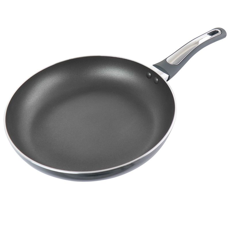 Oster Legacy 12 Inch Aluminum Nonstick Stovetop Frying Pan in Gray, 1 of 7