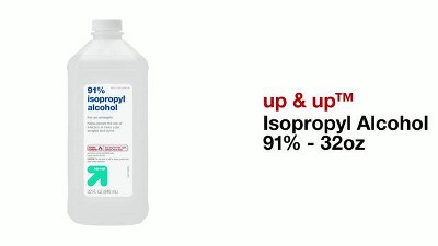 Isopropyl 70% Alcohol Antiseptic - 32oz - Up & Up™ : Target