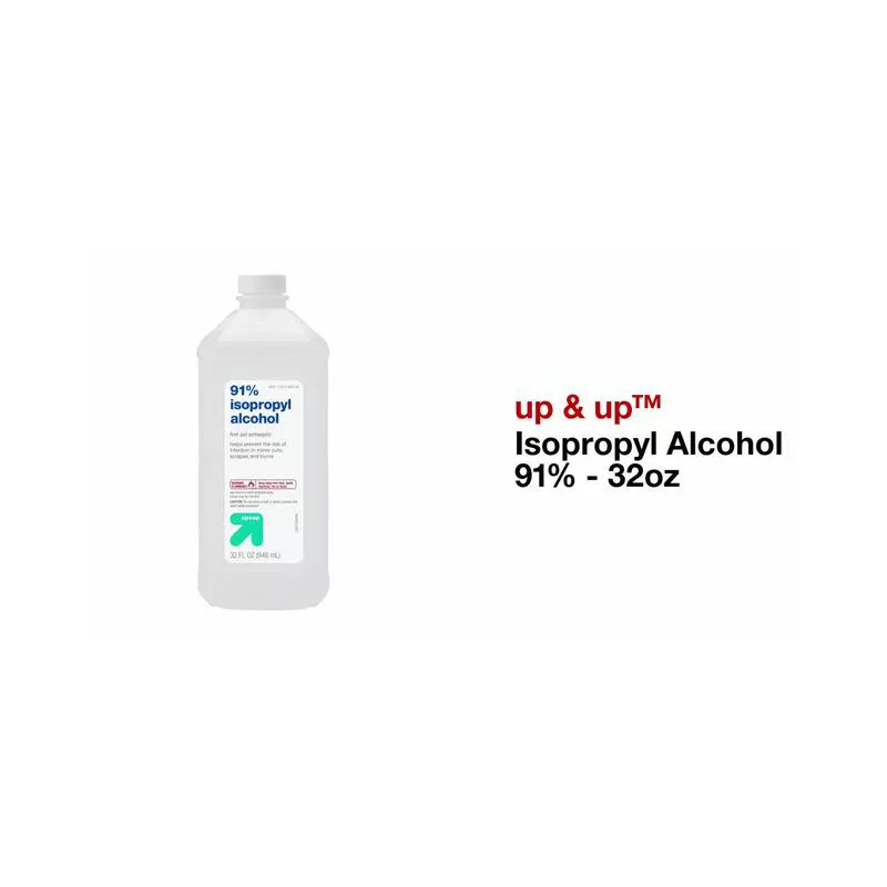 Isopropyl Alcohol 91% - 32oz - up & up™