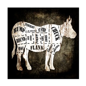 Trademark Fine Art -LightBoxJournal 'Butcher Shop II' Canvas Art - 1 of 4