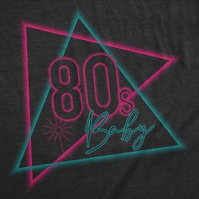 Мужские футболки Crazy Dog T-Shirts, Inc. Mens Funny T Shirts 80s Baby Retro Graphic Tee for Men - Crazy Dog Men's T Shirt For Retro Fans Black L — фото 2