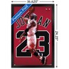 Trends International Michael Jordan - Jersey Framed Wall Poster Prints - 3 of 4
