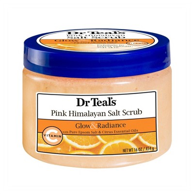Dr Teal's Glow & Radiance Vitamin C Salt Scrub - 16oz