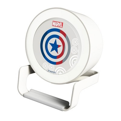 Keyscaper Marvel Avengers Captain America Sigil Night Light Charger and Bluetooth Speaker